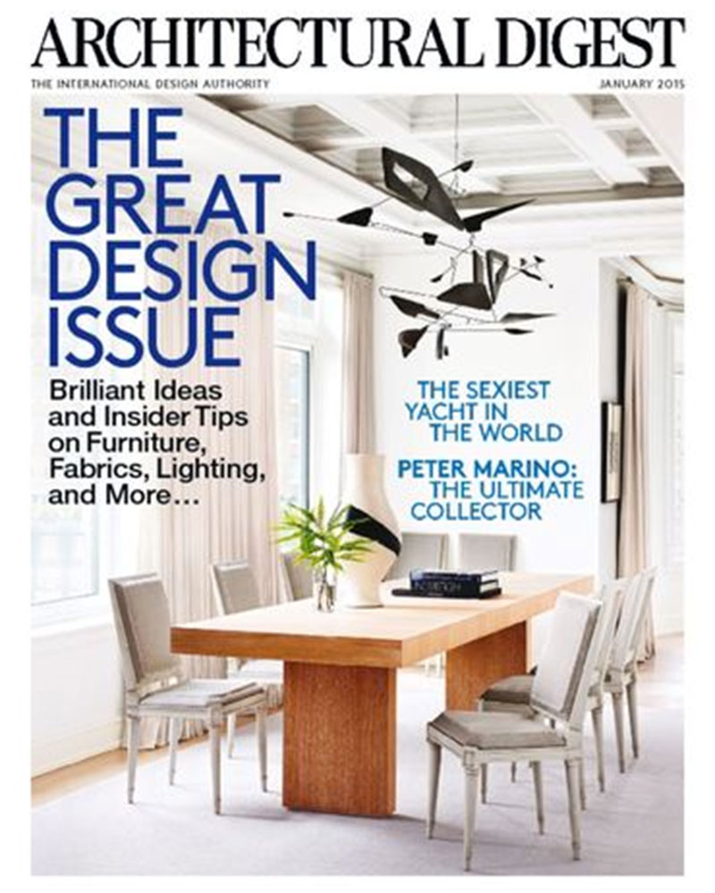 Architectural Digest, Jan 2015