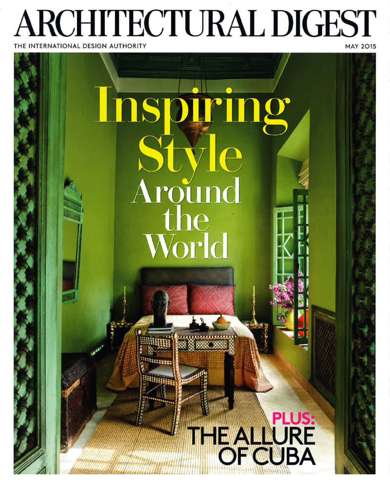 Architectural Digest, May 2015