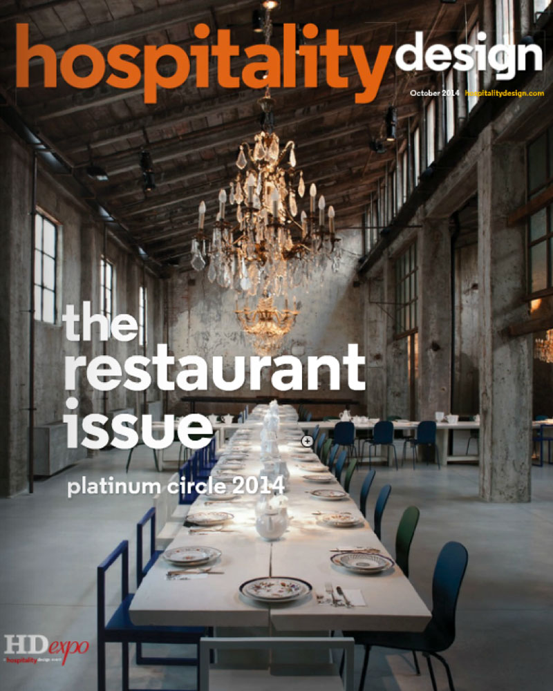 Hospitality Design, October 2014